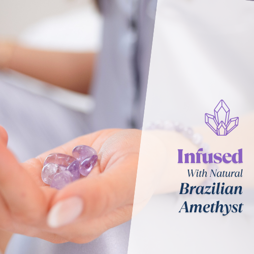 Amethyst Infused Memory Foam Pillow