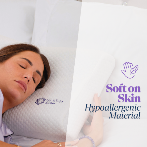 Amethyst Infused Memory Foam Pillow