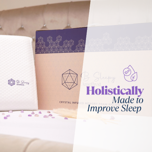 Amethyst Infused Memory Foam Pillow