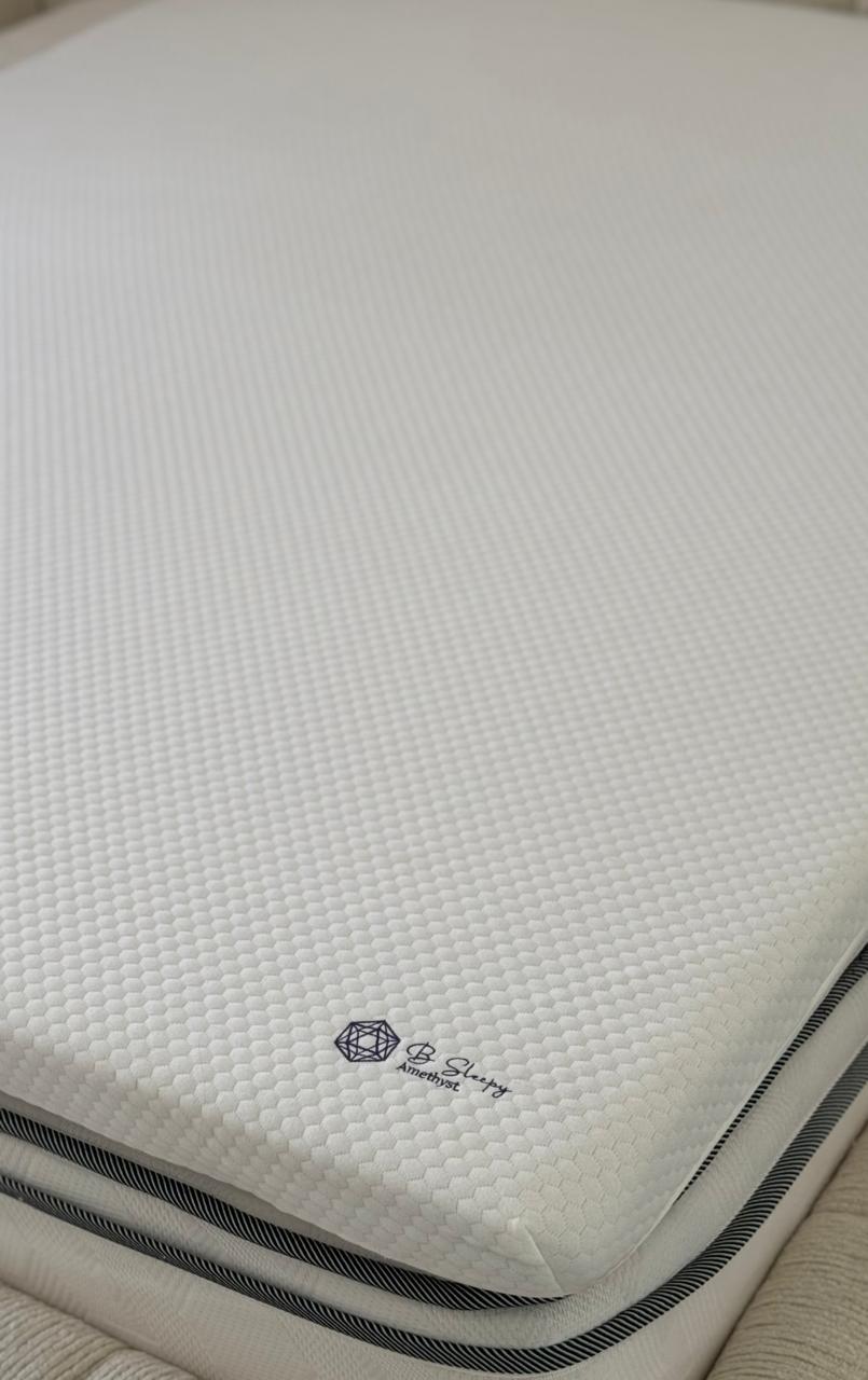 Amethyst Infused King-Size Mattress Topper